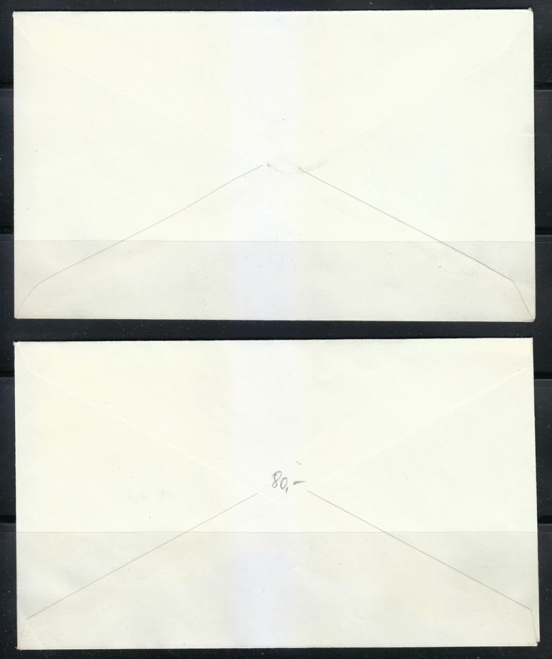 Albania 1962 FDC two covers Mi 683-686+Block 13 Sc 630-633 Tourism promotion - Image 2 of 2