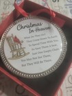 Christmas in Heaven Ornament Sublimation Template, Memorial Ornament — photo 2