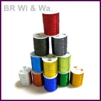 Metallic Thread 200m/Spool 150D Fishing Rod Component DIY Rod Building Repair