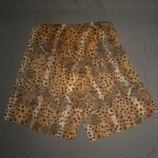 Vintage Sheer Cheetah Print Scarf