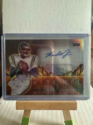 2024 Topps Midnight Randall Cunningham Horizon Dusk Auto 22/75 Vikings T04