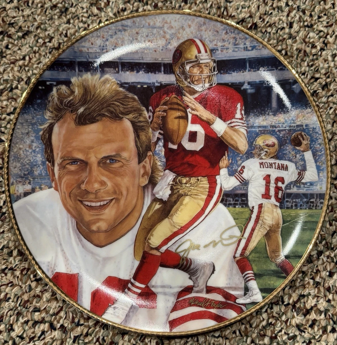 Joe Montana Vintage Sports Plates for sale | eBay