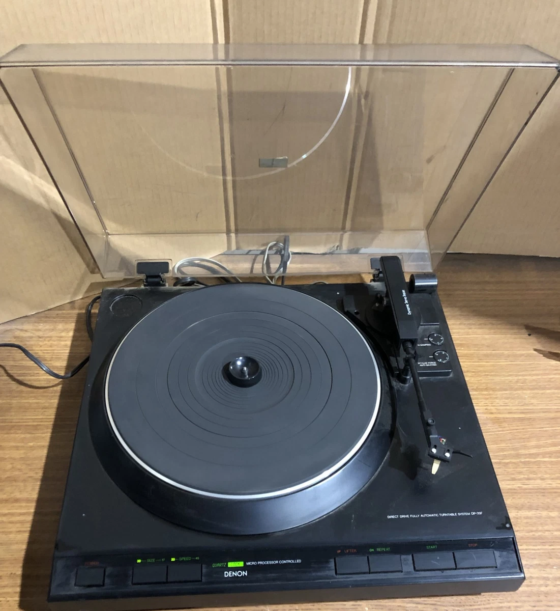 Denon Turntable In Vintage Record Players for sale - eBay
