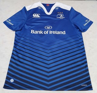 Leinster Canterbury Men's Size XL Home Rugby Union Shirt Ireland Blue