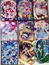 Touhou Project Postcard Set Remilia Reimu Cirno Wakasagi Hime