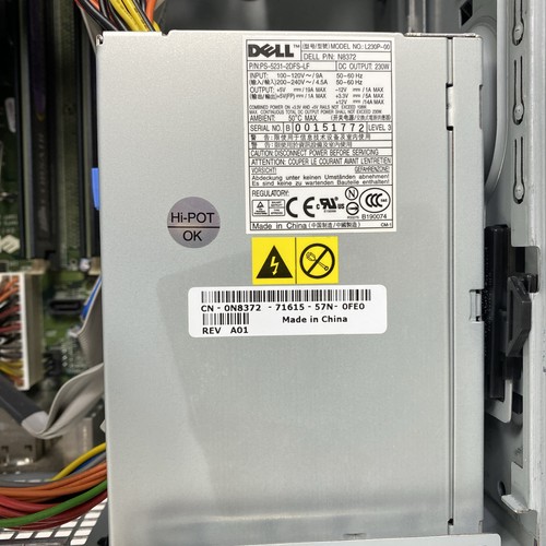Dell OptiPlex GX520 MT Intel Pentium 4 3.00GHz 2GB RAM No HDD No OS - Afbeelding 12 van 16