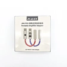 JCALLY JM6 Pro USB C Type-C to 3.5mm Dual DAC CX31993 MAX97220 Digital Audio 