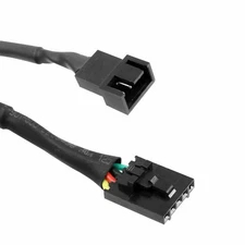 3P Fan Convert Cable 4Pin to 5Pin CPU Power Cable Conveter Adapter For Dell