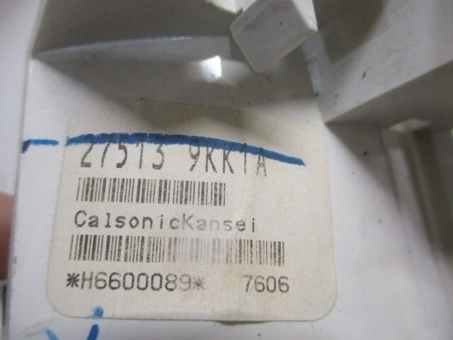 Nissan Versa Micra Manual Climatizador AC Calentador Control de Temperatura OEM LKQ Foto 4 de 4