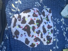 Custom Cloth Diaper -Colorful Cow Print /perfect baby shower gift / 1 of a kind