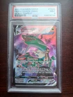 2022 POKEMON SWORD & SHIELD SILVER TEMPEST #TG20 FULL ART/RAYQUAZA VMAX PSA 9