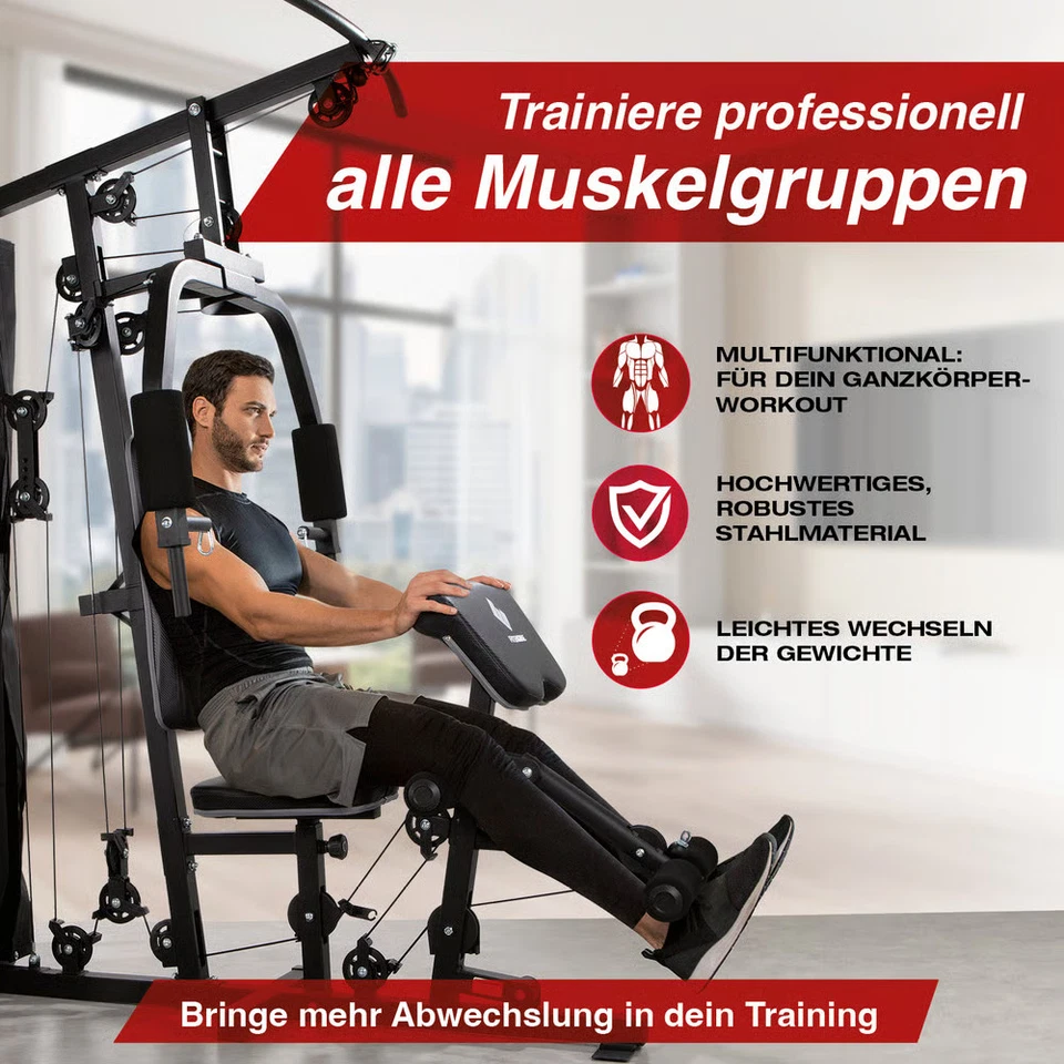Station de musculation Station de fitness Multigym Appareil de fitness Centre... - Photo 3/4