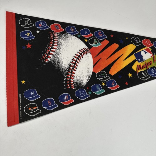 Major League Baseball 1998 Full Size Felt Pennant Banner Flag - Picture 2 of 4