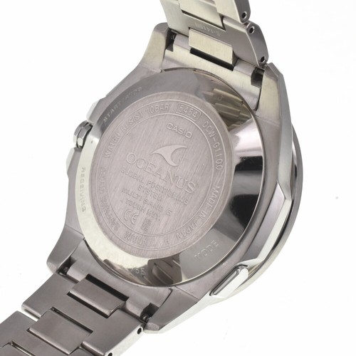 discount CASIO Oceanus OCW-G1100-1AJF Solar Powered GPS Men's Q#135056 - Picture 6 of 9