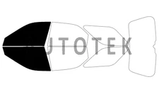 PreCut Film Front 2 Door Windows Any Tint Shade For Honda Accord Wagon 1994-1997