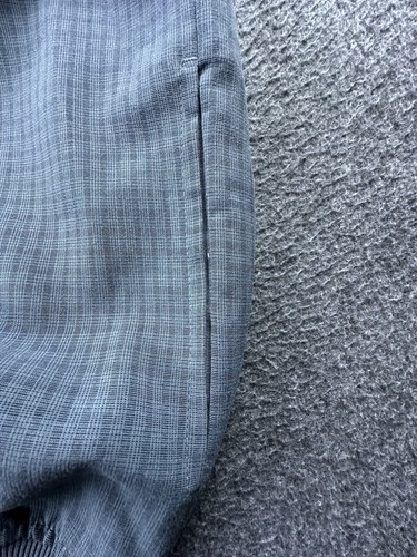 Fidra John Ashworth Vest Mens Large Gray Plaid Golf Lined Pockets Outdoor - Picture 12 of 13