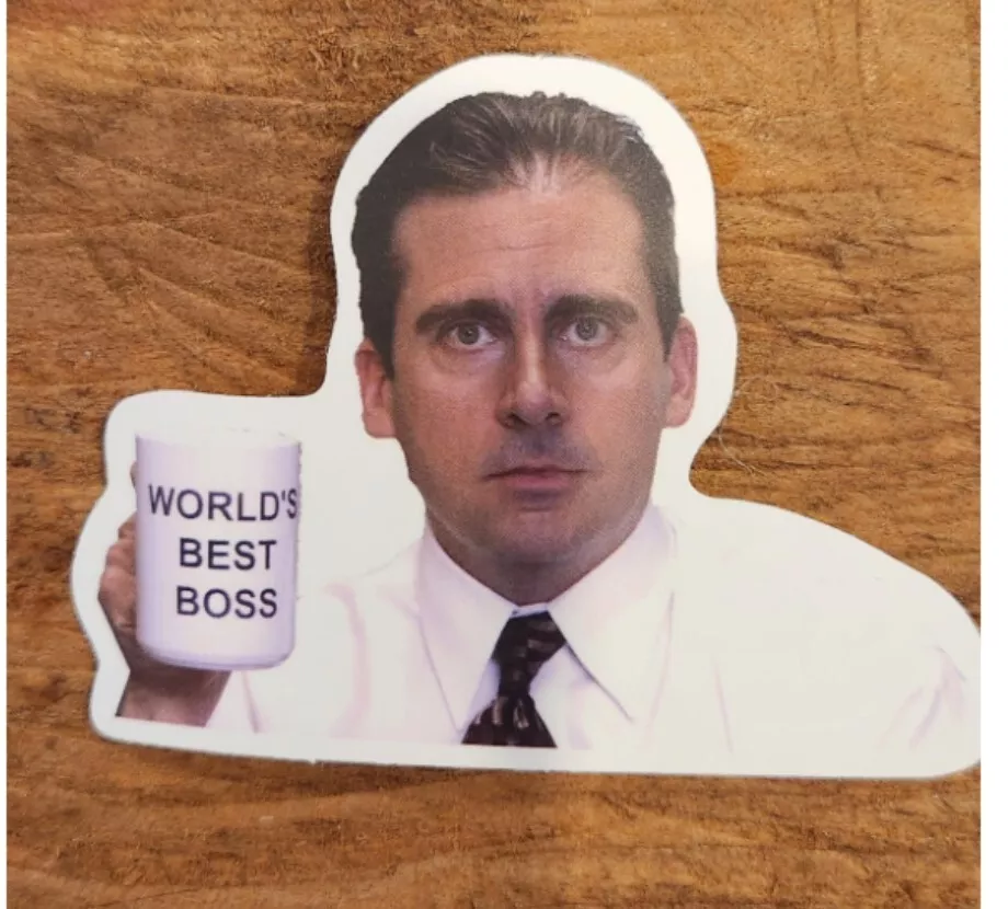 michael scott worlds best boss