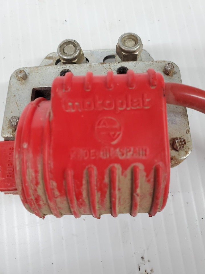 Vintage 6V Motoplat Ignition Coil Maxitension eBay
