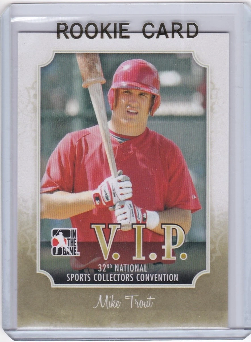 Mike Trout Baseball In the Game Rookie Sports Trading Cards & Accessories  for sale | eBay