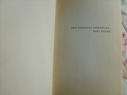 This Difficult Individual Ezra Pound by Eustace Mullins, 1961, 1st Edition - 第 11/19 張圖片
