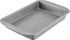 Nonstick Bakeware Baking Pan / Nonstick Cake Pan,Rectangle-9 Inch x 13 Inch,Gray