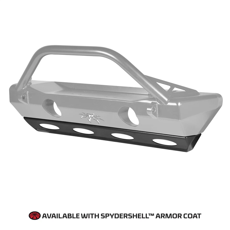 Parachoques delantero Poison Spyder Brawler Lite placa de deslizamiento para Jeep Wrangler JK 07-18 Foto 3 de 4