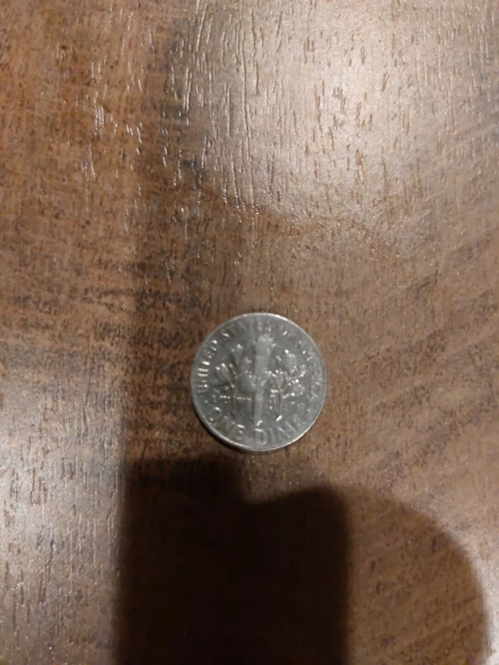 1966 P ROOSEVELT DIME ERROR SEE PHOTOS #69 - Image 2 of 3