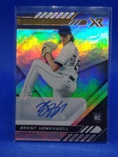 2021 Panini Chronicles Xr Auto Brent Honeywell #3 Rookie Auto RC