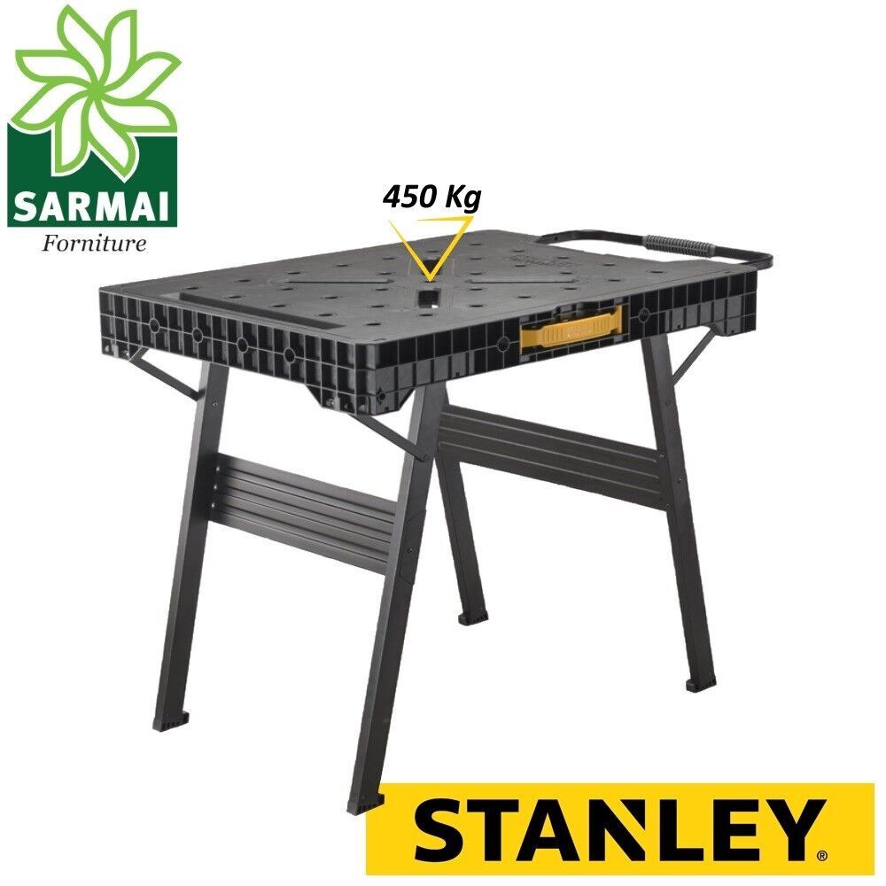 Banco da lavoro STANLEY FATMAX EXPRESS portatile pieghevole 85x60 cm 450 Kg