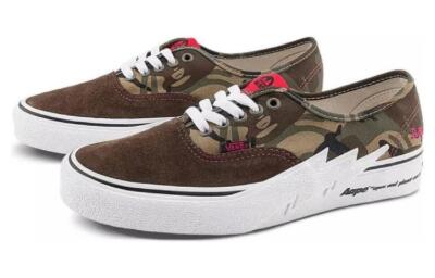 VANS AAPE x Authentic Bolt - Green Camo - VN000BWCCMA | eBay