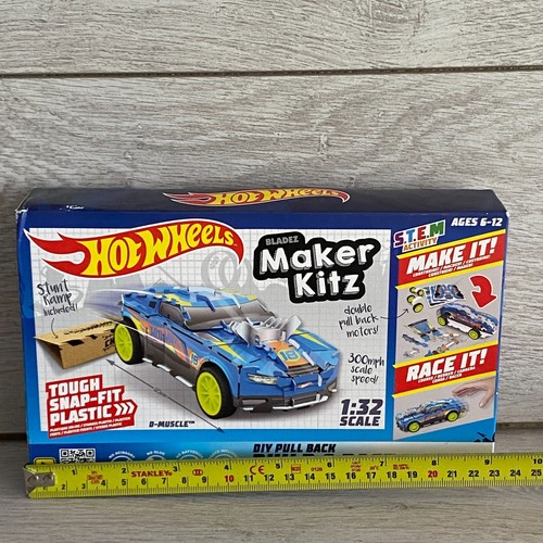 HOT WHEELS BLADEZ MAKER KITZ STREET RACER KIT PULL BACK POWER - 第 12/12 張圖片