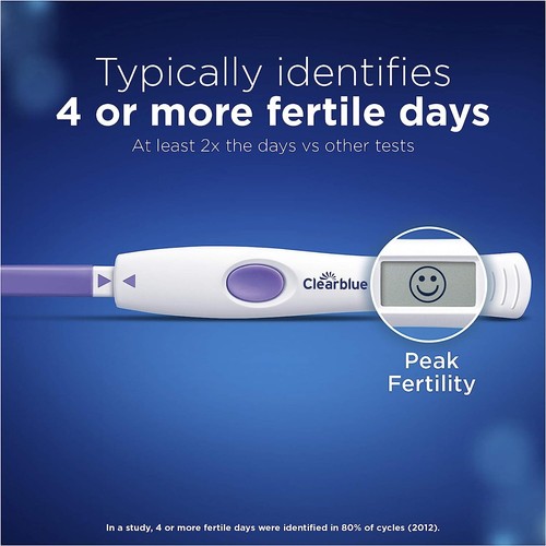 Clearblue Advanced Digital Ovulation Test Kit 10 Tests Dual Hormone Indicator - Picture 4 of 13