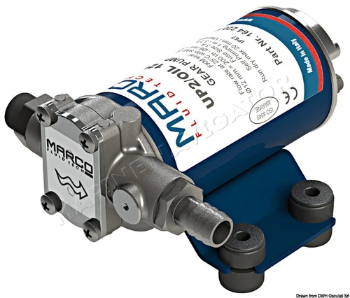 MARCO electric gear pump for oil change 12 V