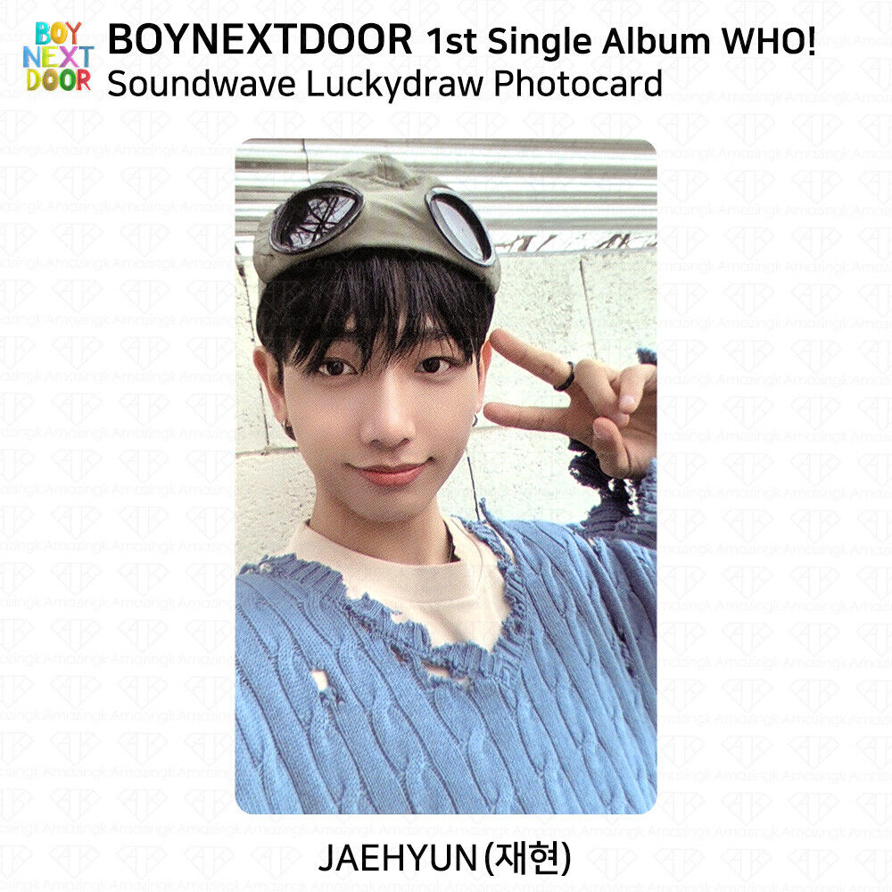BOYNEXTDOOR 1st Single Album WHO Lucky Draw Photocard Power BOYNEXTDOOR 1st Single Album WHO Lucky Draw Photocard Power