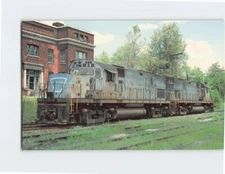 Postcard Lehigh & Hudson River Railway Alco C 420 Numbers 29 & 23 Warwick USA