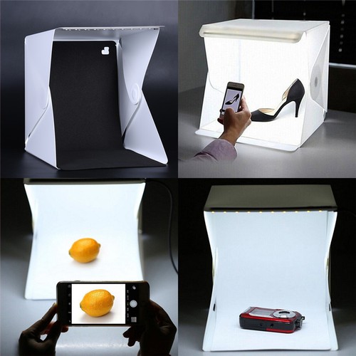 Foto Studio Beleuchtung Portable Soft LED Licht Zelt Kit Box FaR_ID - Bild 1 von 12