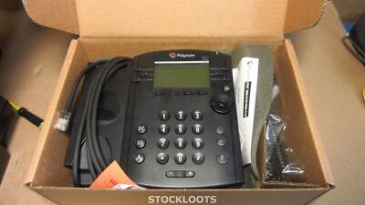 Polycom VVX310 Gigabit IP VOIP Display Office Phone 2201-46161-001 AS NEW IN BOX
