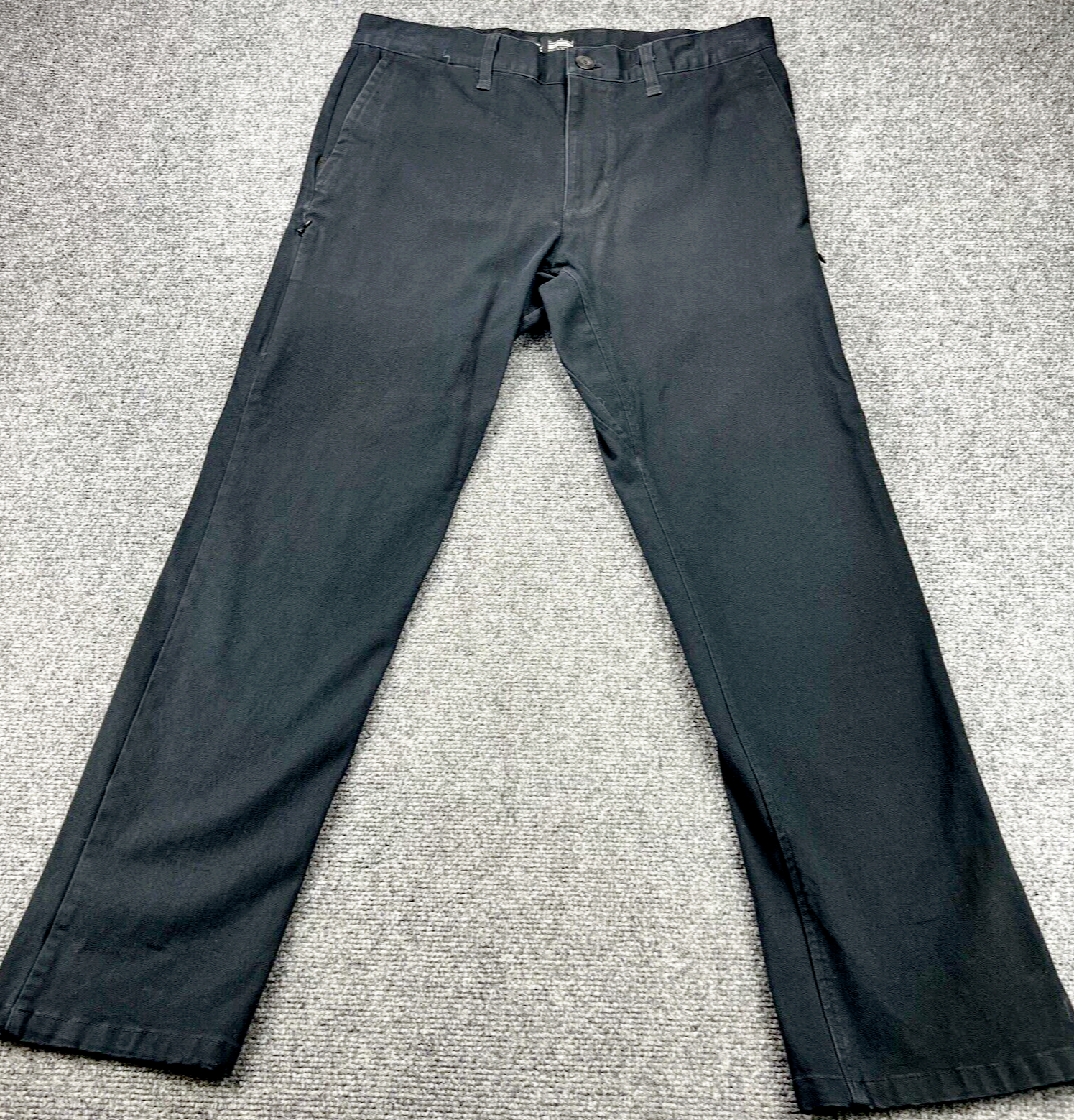 NIKE SB Skate Pants Mens 34x30 Black Skateboard Trousers Chino Loose