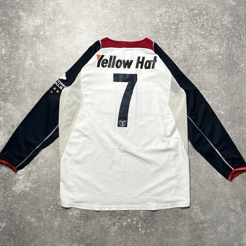 【2004-2005 NIKE Kashima Antlers away Player Issue L/S shirt #7 新井場徹】 - Picture 2 of 23