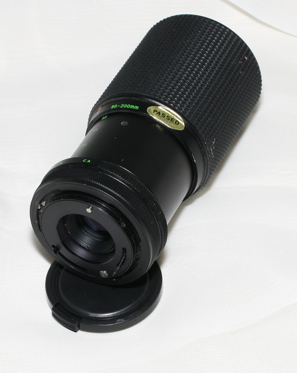 Unitor 80-200mm f/4.5 MC Auto Zoom Canon Fd mount lens | eBay