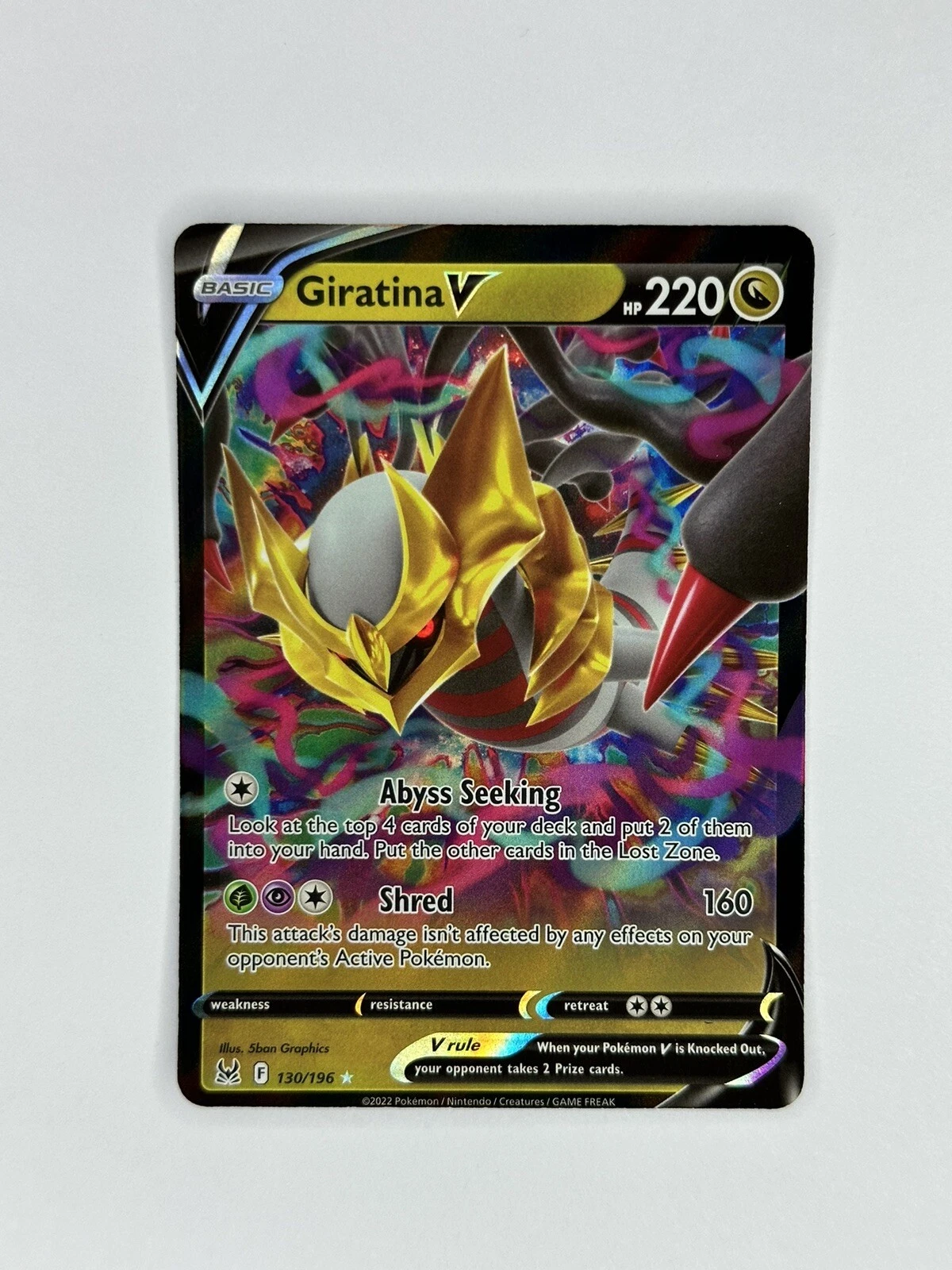 Giratina V 186/196 Swsh11: Lost Origin for sale | eBay