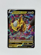Pokemon Giratina V - 130/196 - SWSH Lost Origin - Holo Half Art Card - Near Mint