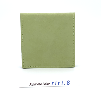 Van cleef & Arpels Travel Pouch Green suede case VCA Jewely Wallet
