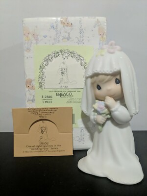 Precious Moments ''Bride'' 1983 Porcelain Figurine ~ 4 1/2''