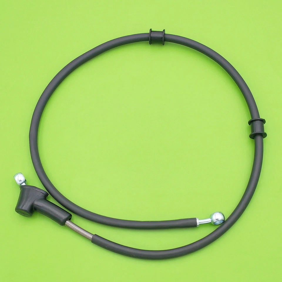 Front Brake Braided Hose Line For KAWASAKI Super Sherpa 250 KL250G 2000-2010 - Image 2 of 4