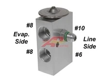 Case IH New Holland 9827056 Expansion Valve Replacement For WDX TR HW Series