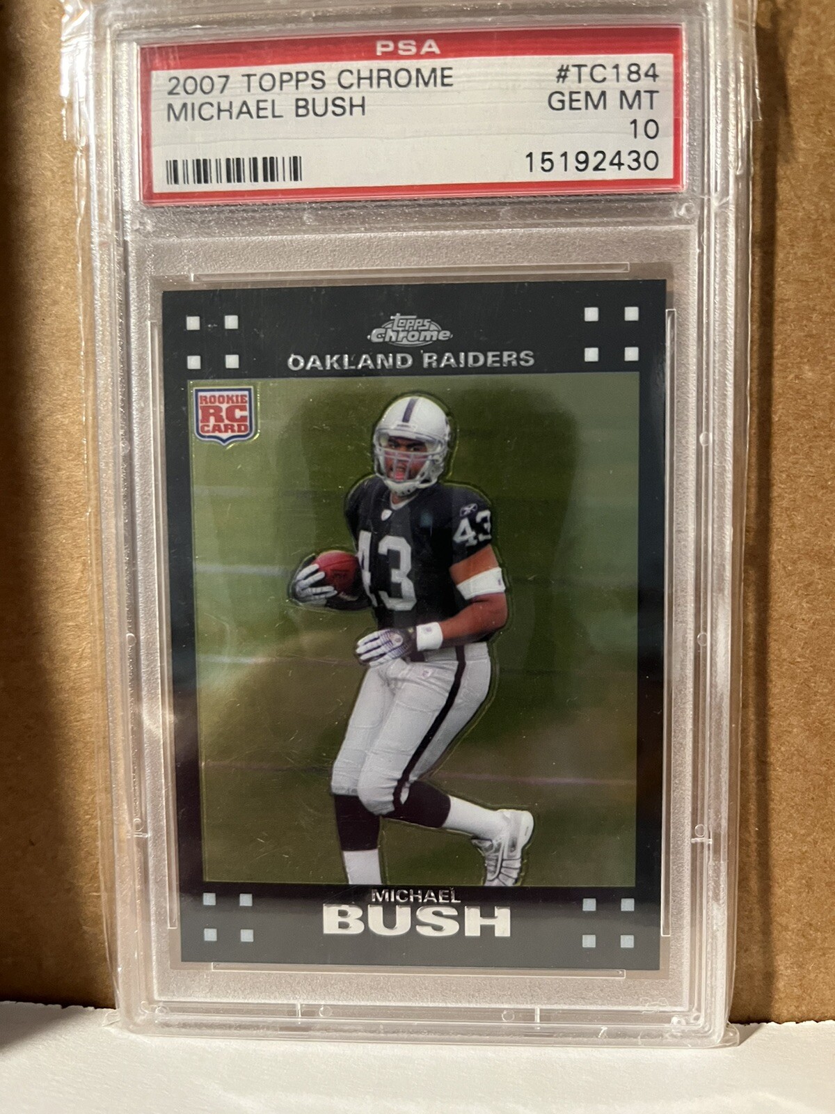 Michael Bush Topps Chrome #TC184 Base
