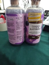 Candied lilac & blackberry shower & bath gel 11.8 oz Set Of Two 