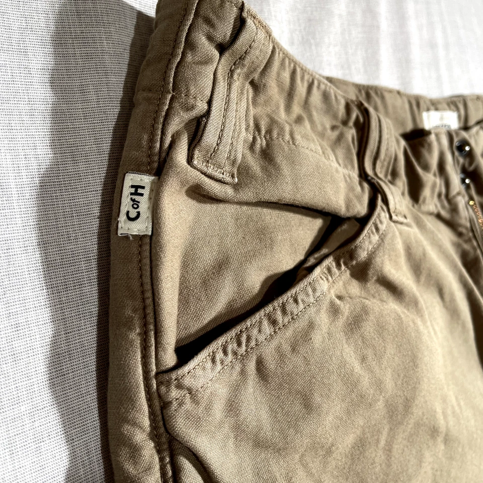 Citizens of Humanity Womens Paloma Utility Trouser Pants Khaki Size 28 Used - Image 2 of 4
