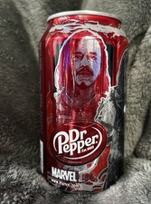 Dr. Pepper Marvel Iron Man 2 lattina di soda completa.